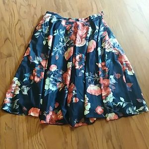 Myrtlewood floral skirt